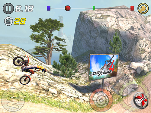 Игра Trial Xtreme 3 на Samsung Galaxy Tab S2