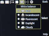 Баланс белого камеры Samsung SM-B350E