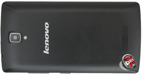 Lenovo A2010. Вид сзади