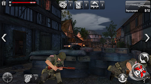 Игра Frontline Commando: Normandy на Samsung Galaxy S6 edge+