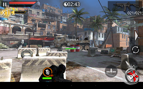 Игра Frontline Commando 2 на Lenovo Yoga Tab 3 8.0