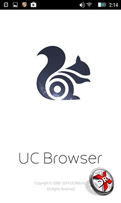 UC Browser на Lenovo A1000. Рис. 1