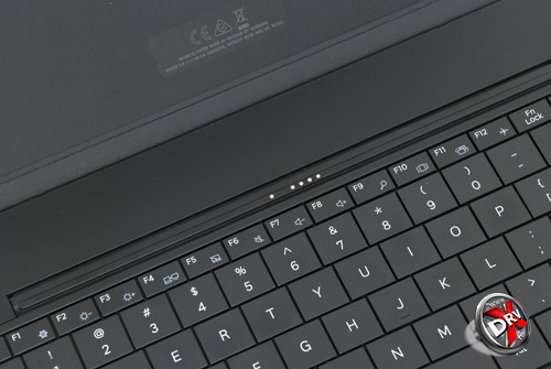 Контакты на клавиатуре Samsung Galaxy TabPro S