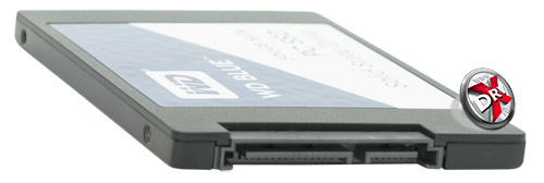 WD Blue SSD 500 Гбайт. Вид сзади