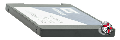 WD Blue SSD 500 Гбайт. Вид спереди