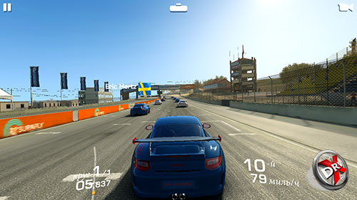 Игра Real Racing 3 на Samsung Galaxy J5 (2017)