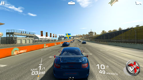  Игра Real Racing 3 на Samsung Galaxy J3 (2017)