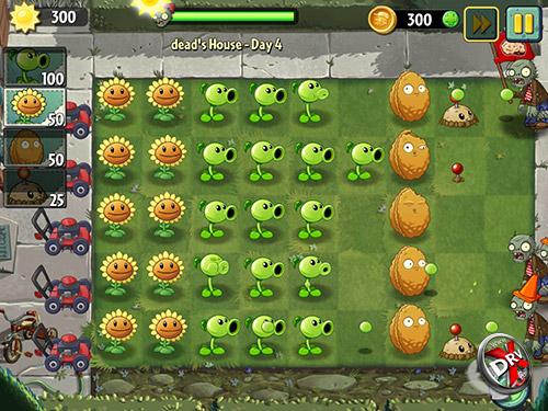  Игра Plants vs Zombies 2 на Samsung Galaxy Tab S3