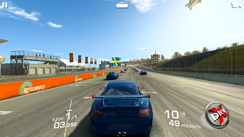  Игра Real Racing 3 на Huawei Y5 (2017)