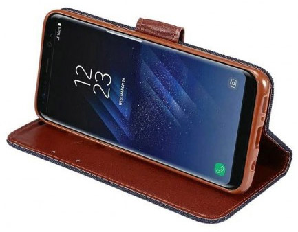  Кожаный чехол для Galaxy S8+