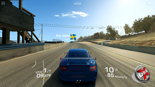  Игра Real Racing 3 на Huawei Y7