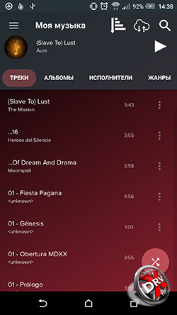  Pi Music Player – mp3-плеер Android. Рис 1