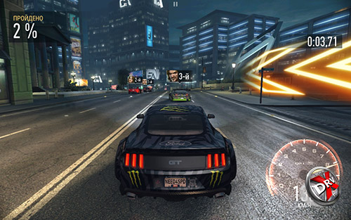 Игра Need For Speed: No Limits на Lenovo Tab4 10