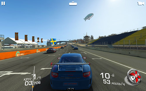  Игра Real Racing 3 на Lenovo Tab4 10