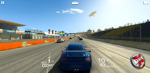  Игра Real Racing 3 на Samsung Galaxy A8 (2018)