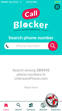  Блокировщик звонков Call Blocker: Block Call Spam на iPhone. Рис 1