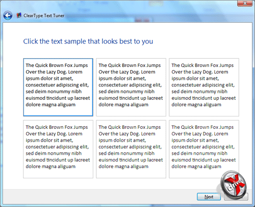   ClearType    Windows 7