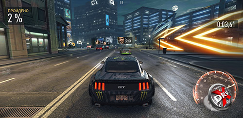  Игра Need For Speed: No Limits на Samsung Galaxy S9+