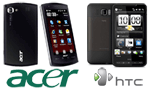Acer F1 и HTC HD2 – мобильные «Windows-Феррари»