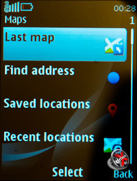 Nokia Ovi Maps  Nokia 2730 classic