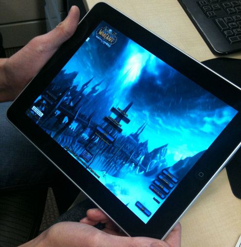 World of Warcraft  Apple iPad