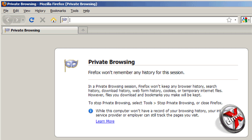  Private Browsing  Firefox 3.5