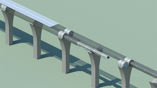 Транспорт Hyperloop. Рис. 2