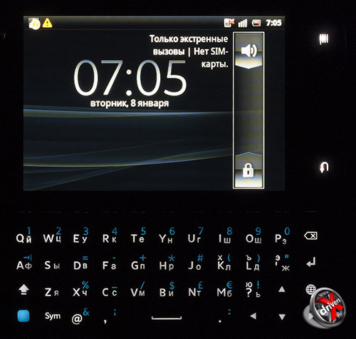 Подсветка клавиатуры Sony Ericsson Xperia mini pro SK17i
