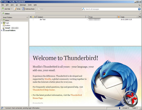 Mozilla Thunderbird 3.1.5