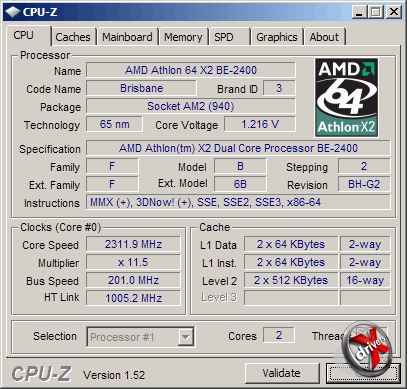 CPU-Z 1.52