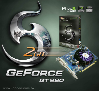 Sparkle GeForce GT 220