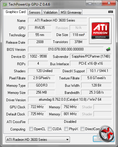 GPU-Z 0.4.6