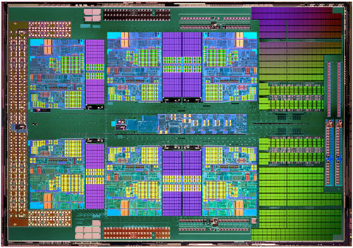 Кристалл AMD Phenom II X6