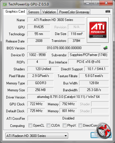 GPU-Z 0.5.0