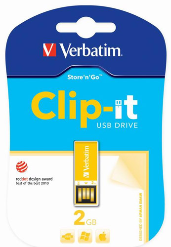Verbatim Clip-it USB Drive: