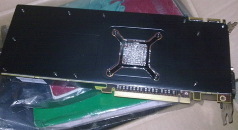 AMD Radeon HD 6970. Вид сзади