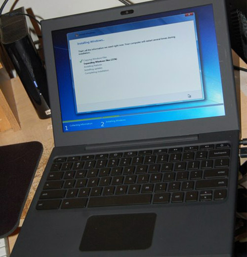 Windows 7   Google Cr-48