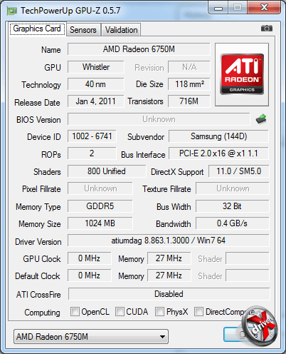 GPU-Z 0.5.7