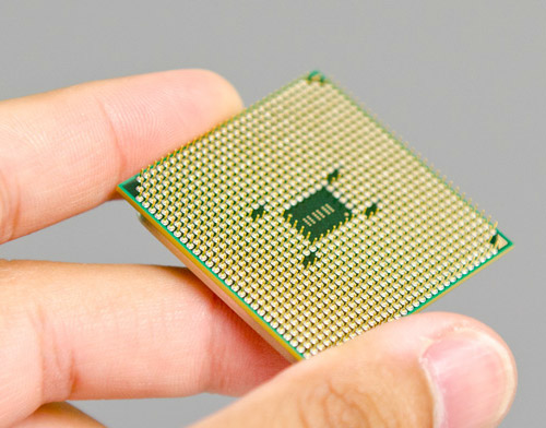 AMD A8-3850. Вид снизу