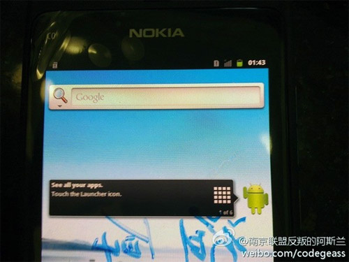 Обнаружен прототип смартфона Nokia с установленной Android