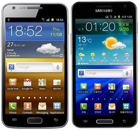 Samsung Galaxy S II LTE и Samsung Galaxy S II HD LTE