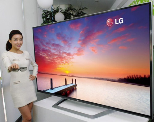 LG показала самый большой 3D-телевизор