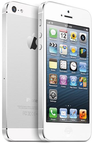 Белый Apple iPhone 5