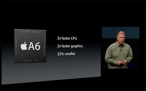 Процессор A6 из iPhone 5 возможно сделан на архитектуре Cortex-A15