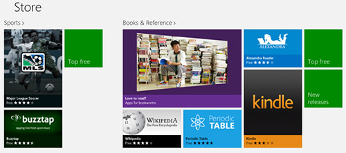 В Windows Store 2500 программ