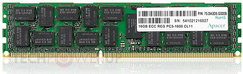 16 Гбайт модули памяти Apacer для серверов