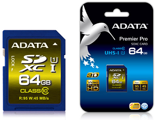 ADATA Premier Pro SDHC и SDXC