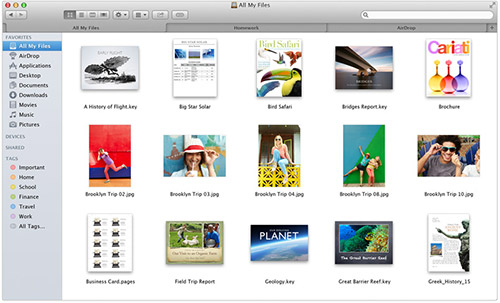 Finder  OS X 10.9