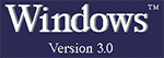 Логотип Windows 3.0