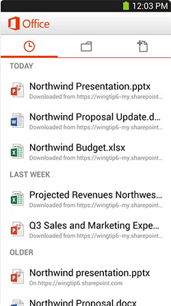 Microsoft Office  Android